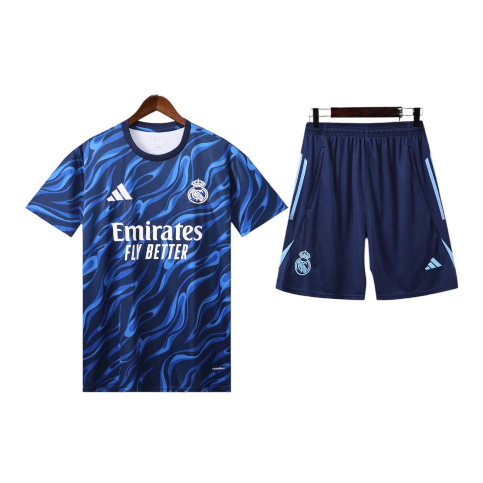Kit Pre Match Real Madrid Blu 25/26