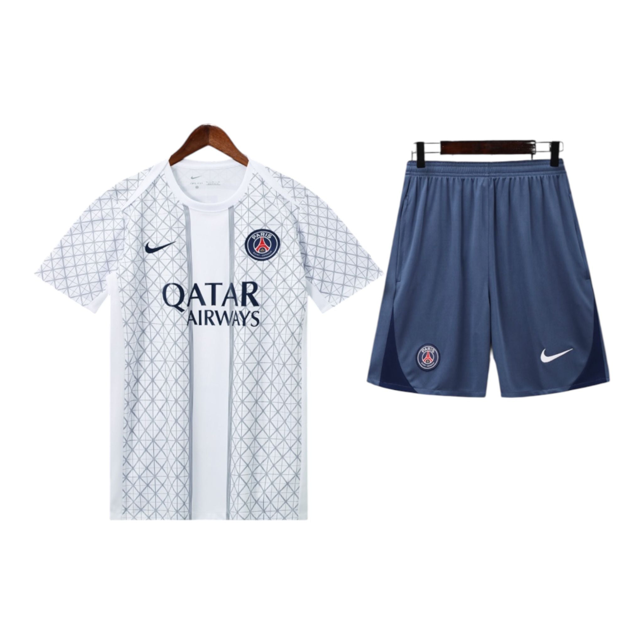 Kit Pre Match Paris White 25/26