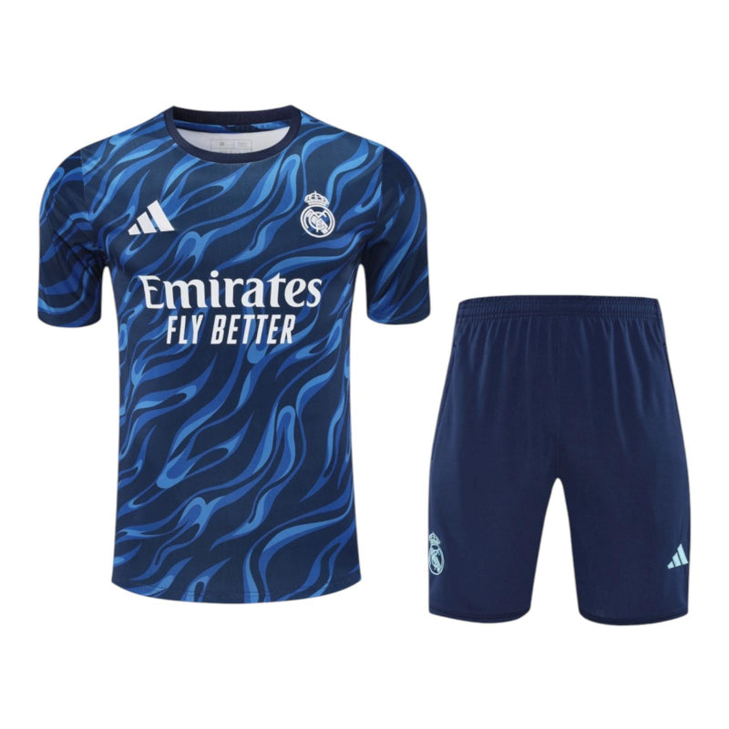 Kit Pre Match Real Madrid Blu 25/26