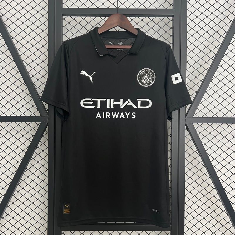 Maglia Manchester City Black 2025/2026