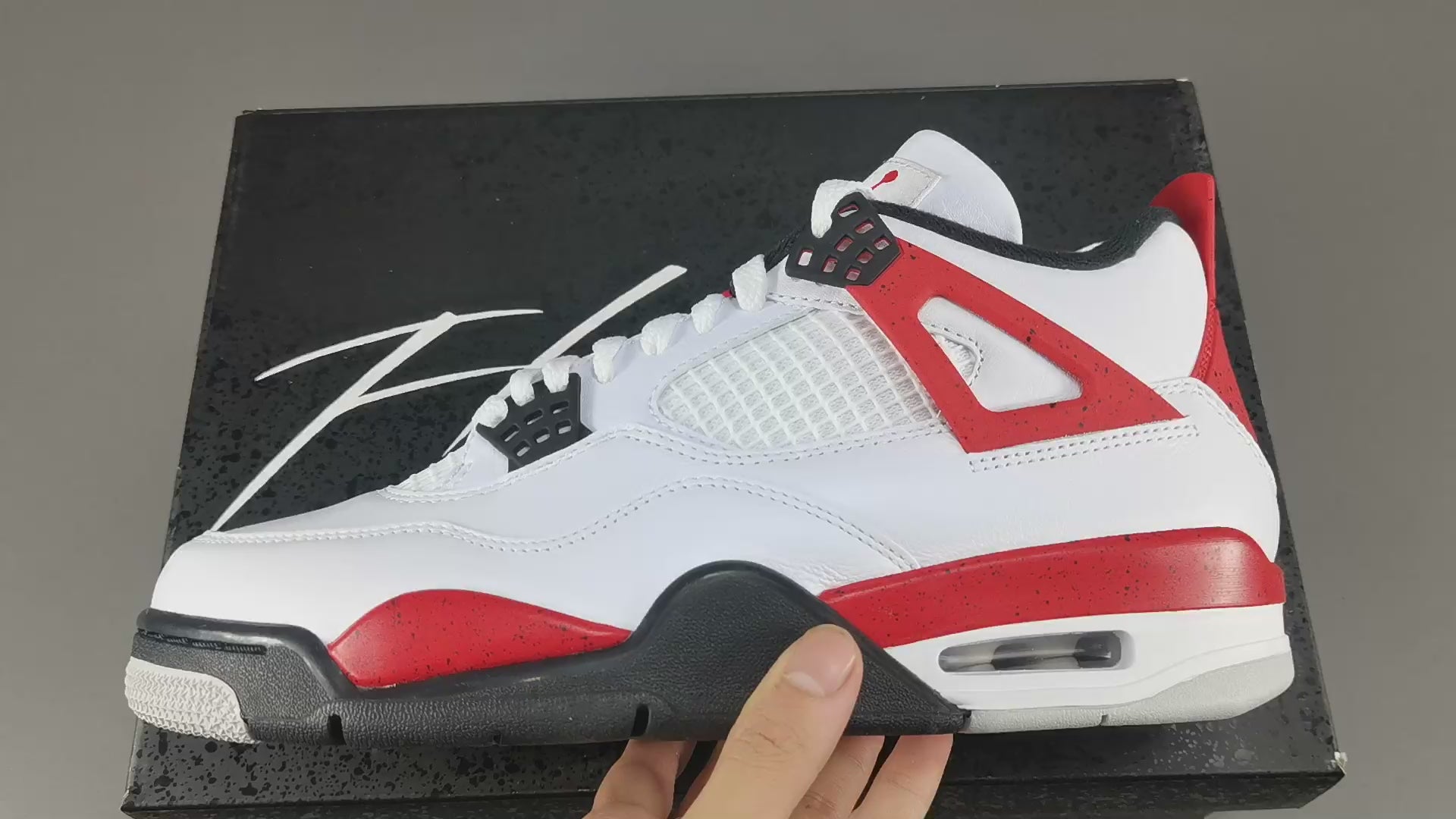 Air Jordan 4 Retro Red Cement